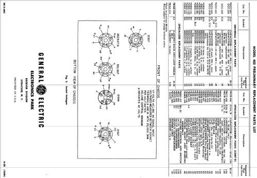 402 ; General Electric Co. (ID = 1122003) Radio