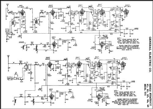 42 'Musaphonic' ; General Electric Co. (ID = 384234) Radio