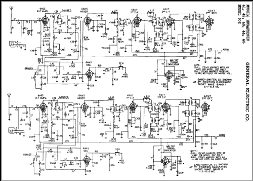 42 'Musaphonic' ; General Electric Co. (ID = 384235) Radio