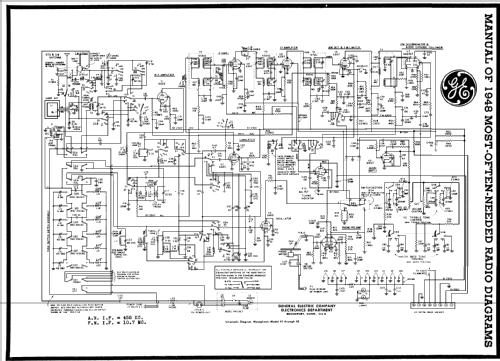 42 'Musaphonic' ; General Electric Co. (ID = 87585) Radio