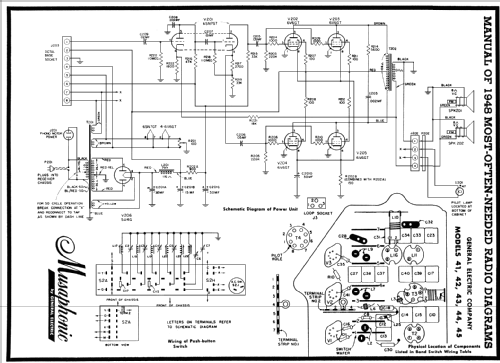 42 'Musaphonic' ; General Electric Co. (ID = 87586) Radio