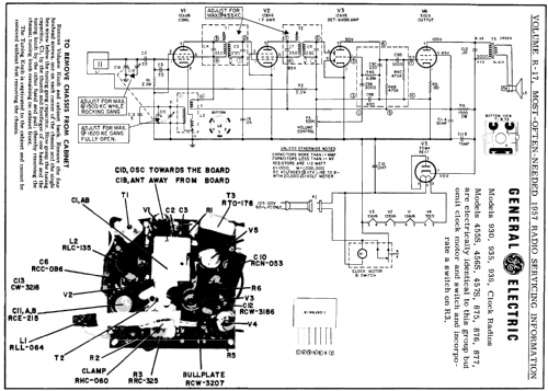 455S ; General Electric Co. (ID = 130234) Radio