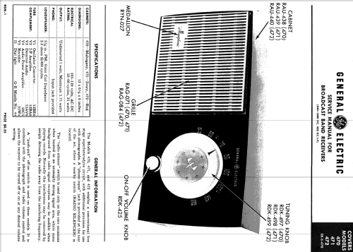 471 ; General Electric Co. (ID = 1126081) Radio