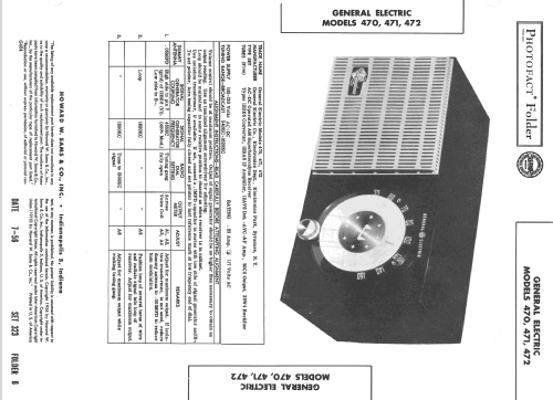 472 ; General Electric Co. (ID = 2307500) Radio