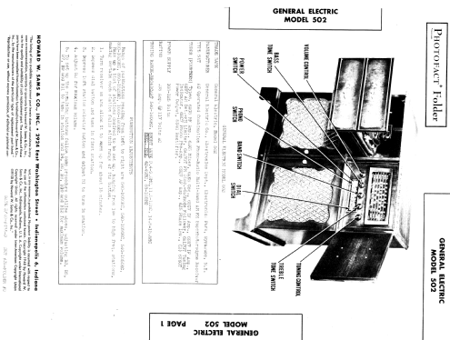 502 ; General Electric Co. (ID = 957123) Radio