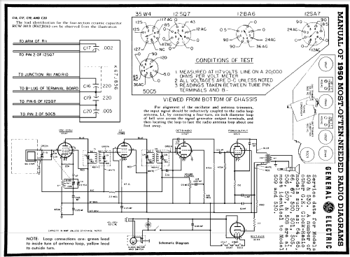 505 Order= 62 CP 655 M ; General Electric Co. (ID = 107704) Radio