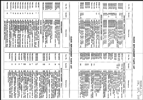 505 Order= 62 CP 655 M ; General Electric Co. (ID = 246812) Radio