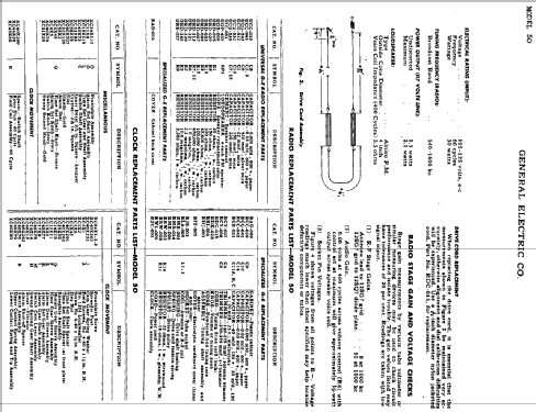 50 ; General Electric Co. (ID = 391619) Radio