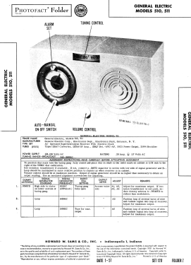 510 ; General Electric Co. (ID = 2825723) Radio