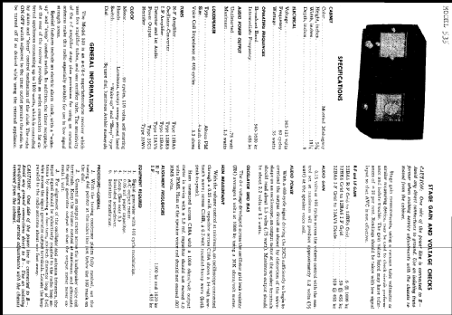 535 ; General Electric Co. (ID = 224565) Radio