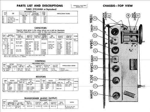 548 ; General Electric Co. (ID = 521721) Radio