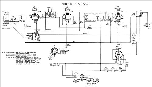 556 ; General Electric Co. (ID = 1592935) Radio