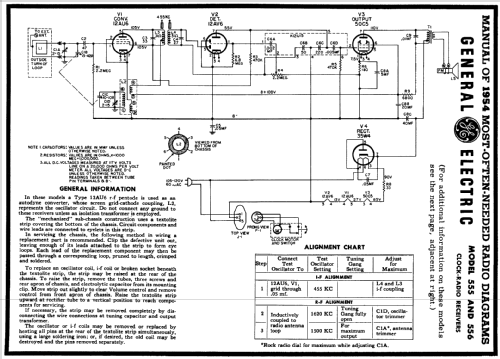 556 ; General Electric Co. (ID = 175639) Radio