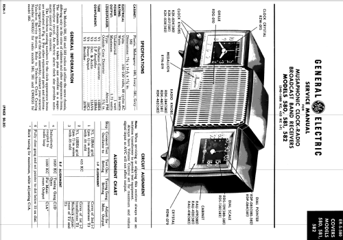 582 ; General Electric Co. (ID = 1125743) Radio