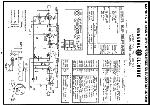 582 ; General Electric Co. (ID = 119845) Radio