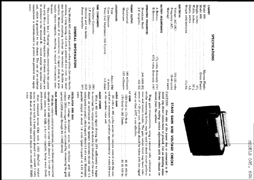 606 ; General Electric Co. (ID = 224576) Radio