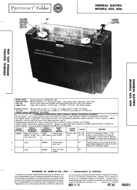 606 ; General Electric Co. (ID = 2956490) Radio