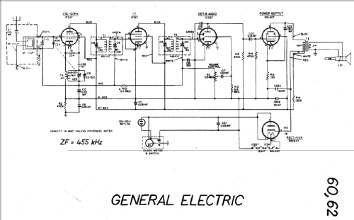 60 ; General Electric Co. (ID = 18315) Radio