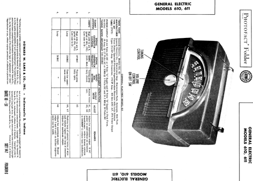 610 ; General Electric Co. (ID = 520313) Radio