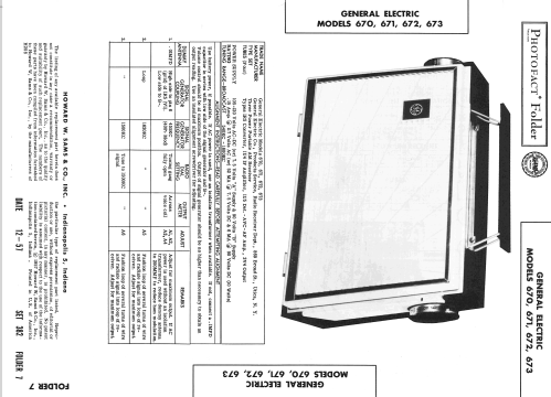 670 ; General Electric Co. (ID = 2489579) Radio