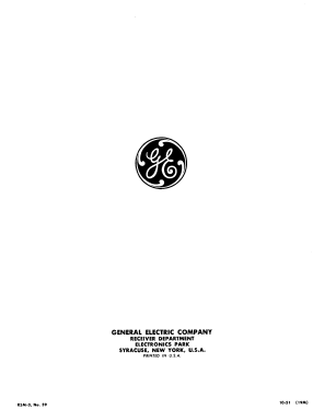 67 ; General Electric Co. (ID = 3021527) Radio
