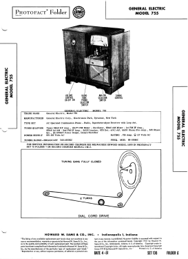 755 ; General Electric Co. (ID = 2900667) Radio