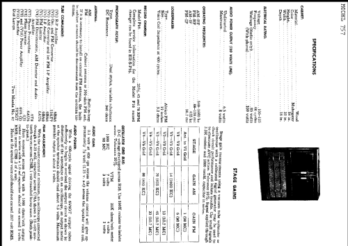 757 ; General Electric Co. (ID = 225218) Radio