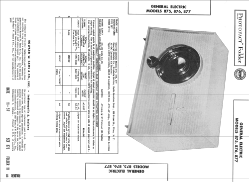 875 ; General Electric Co. (ID = 2461885) Radio