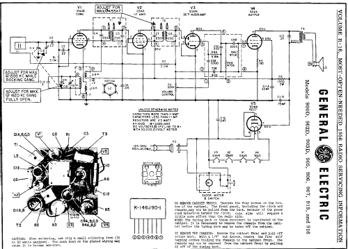 907 ; General Electric Co. (ID = 124598) Radio