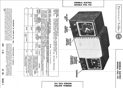 921 ; General Electric Co. (ID = 2173011) Radio