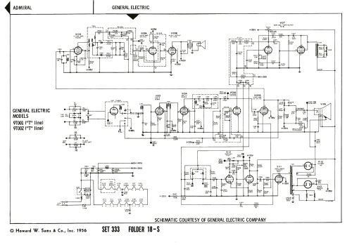 9T002 'T' Line ; General Electric Co. (ID = 1933081) Television