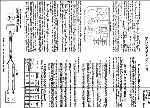 B-52 Meteor ; General Electric Co. (ID = 353464) Car Radio