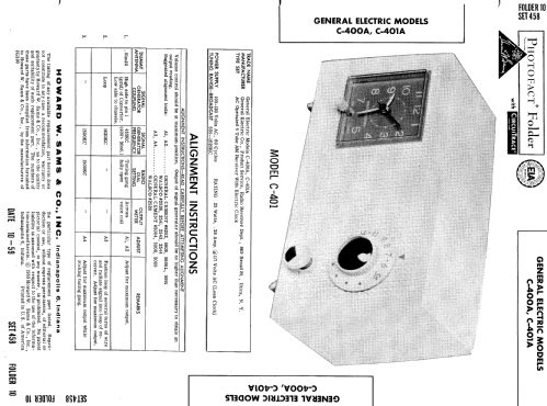 C401A ; General Electric Co. (ID = 596256) Radio