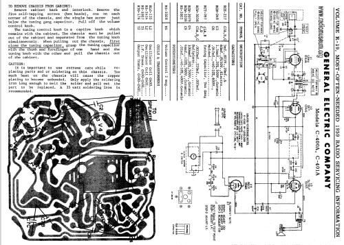 C401A ; General Electric Co. (ID = 596390) Radio