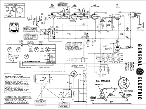 C416A Radio General Electric Co. GE; Bridgeport CT, Syracuse, build ...