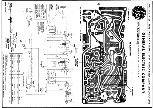 C440A ; General Electric Co. (ID = 55618) Radio