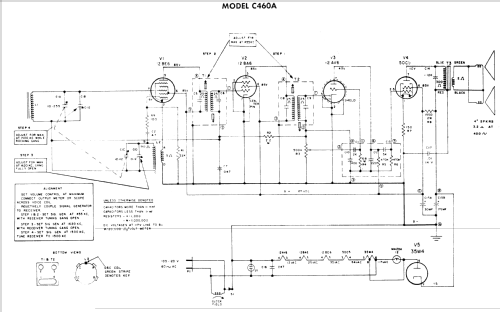 C460A ; General Electric Co. (ID = 2110368) Radio