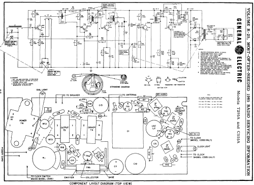 C555A ; General Electric Co. (ID = 188500) Radio