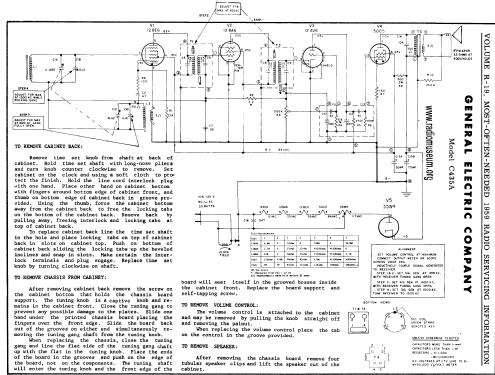 C-435A ; General Electric Co. (ID = 55617) Radio