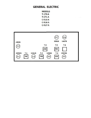 C-516 A ; General Electric Co. (ID = 2919030) Radio