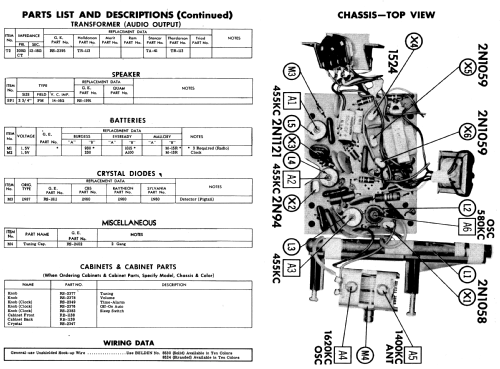 CT-455A ; General Electric Co. (ID = 588953) Radio