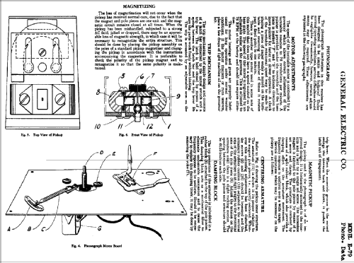 E-79 ; General Electric Co. (ID = 402036) Radio