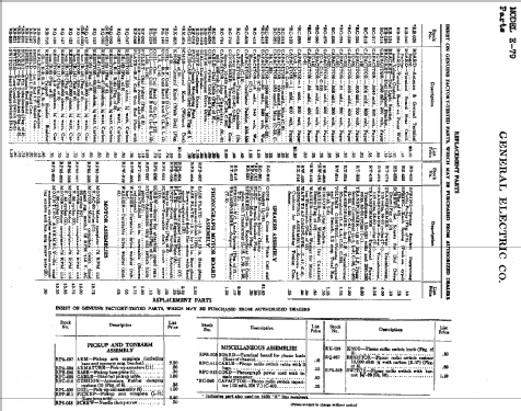 E-79 ; General Electric Co. (ID = 402037) Radio