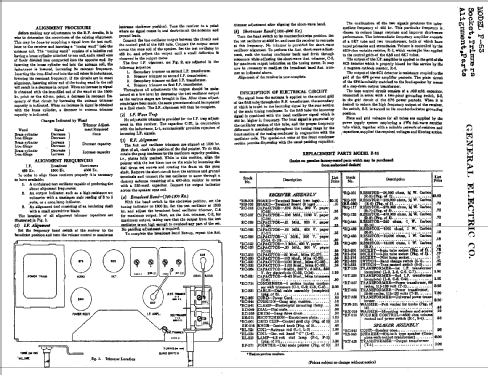 F-53 ; General Electric Co. (ID = 402770) Radio