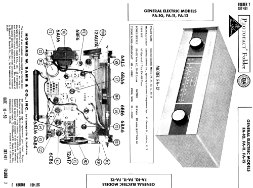 FA-11 ; General Electric Co. (ID = 612792) Radio