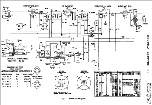 G50 ; General Electric Co. (ID = 402182) Radio