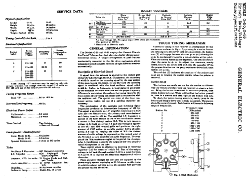 G55 ; General Electric Co. (ID = 402187) Radio