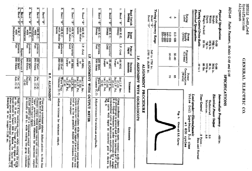 G56 ; General Electric Co. (ID = 402226) Radio