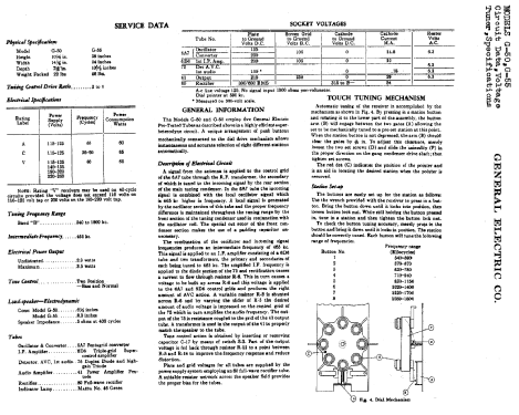 G57 ; General Electric Co. (ID = 407828) Radio