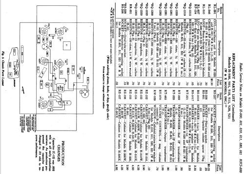 H-501X ; General Electric Co. (ID = 1116455) Radio